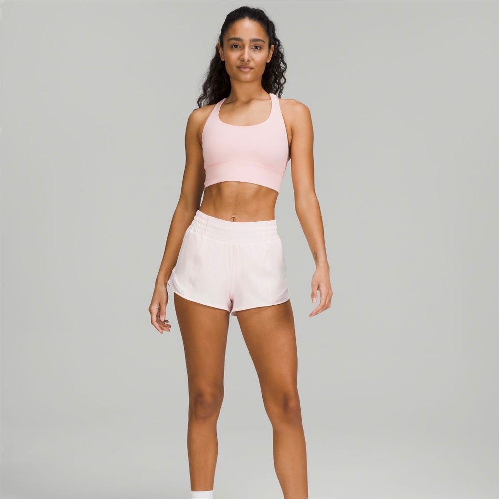 Lululemon STRAWBERRY MILKSHAKE Hotty Hot High Rise Short 2.5” - Picture 3 of 6